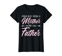 Un Peu occupé à être Une mère et Un père mère célibataire T-Shirt Graphique avec Valeur