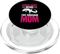 Un Peu occupée à être Une Petite Maman Dinosaure PopSockets PopGrip pour MagSafe