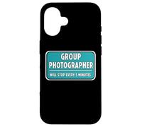 Un Photographe de Groupe s'arrêtera Toutes Les 5 Minutes pour randonner Coque pour iPhone 16
