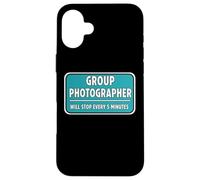 Un Photographe de Groupe s'arrêtera Toutes Les 5 Minutes pour randonner Coque pour iPhone 16 Plus