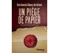 Un piège de papier - Eva García Saénz de Urturi - Fleuve Eds - broché - Roman