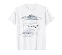 Un Pingouin Minimal, mais Pourquoi Les Montagnes, l'art de la Nature Antarctique T-Shirt