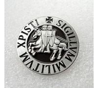 Un Pins Insigne de Broche Chevaliers Templiers