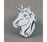 Un Pins Insigne de Broche Tête de Licorne Émail (25mm x 25mm)