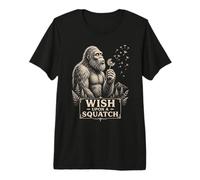 Un Pissenlit Bigfoot Souhaite à Une forêt de Squatch T-Shirt Haut de Gamme