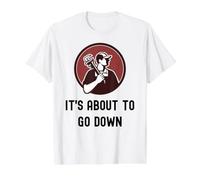 Un Plombier drôle est sur Le Point de Tomber | Funny Plumbing T-Shirt Graphique avec Valeur