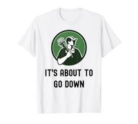 Un Plombier drôle est sur Le Point de Tomber | Funny Plumbing T-Shirt Graphique avec Valeur