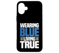 Un Policier Portant Une Vraie Application de la Loi Blue Living Coque pour iPhone 16 Plus