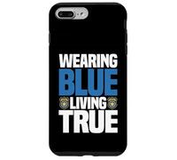 Un Policier Portant Une Vraie Application de la Loi Blue Living Coque pour iPhone 7 Plus/8 Plus