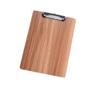 Un porte-bloc en bois à 4 compartiments pour organiser les listes de reçus, les documents esquisses pour le bureau, l'école, la salle de classe, les presse-papiers en bois, organiser les listes de