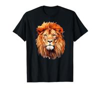 Un Portrait du Lion du Lion T-Shirt Graphique avec Valeur