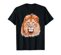 Un Portrait du Lion du Lion T-Shirt Graphique avec Valeur