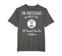 Un Portugais Ne Vieillit Pas Humour Cadeau Portugal T-Shirt