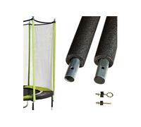 Un Poteau de Filet Standard Ø25mm pour Trampolines de Jardin avec Mousse et visserie (Longueur Totale 221.5cm)