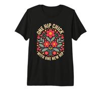 Un Poussin de Hanche avec Un Nouveau Remplacement de récupération chirurgicale de la Hanche T-Shirt Haut de Gamme