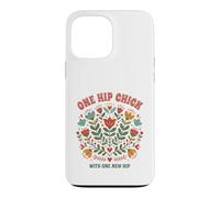 Un Poussin de Hanche avec Une Nouvelle Chirurgie de Hanche Bionic Women Coque pour iPhone 13 Pro Max