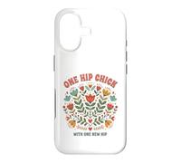 Un Poussin de Hanche avec Une Nouvelle Chirurgie de Hanche Bionic Women Coque pour iPhone 17