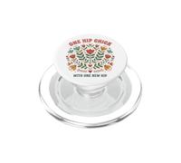 Un Poussin de Hanche avec Une Nouvelle Chirurgie de Hanche Bionic Women PopSockets PopGrip pour MagSafe