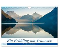 Un printemps au bord du lac Traunsee - Vues de rêve (Calendrier mural 2026 DIN A4 horizontal), CALVENDO calendrier mensuel