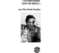 « UN PRINTEMPS SANS VIE BRÛLE » Avec PIER PAOLO PASOLINI Ouvrage collecif (Auteur)