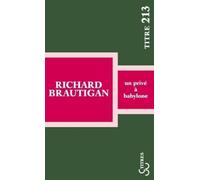 Un privé à Babylone