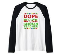 Un Professeur d'allemand Dope Black est Fier de sa carrière de Retour à l'école Manche Raglan