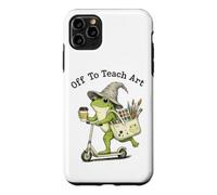 Un Professeur d'art sur Les Grenouilles va enseigner la Peinture créative en oque pour iPhone 11 Pro Max