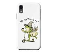 Un Professeur d'art sur Les Grenouilles va enseigner la Peinture créative en oque pour iPhone XR