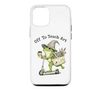 Un Professeur d'art sur Les Grenouilles va enseigner la Peinture créative en oque pour iPhone 12/12 Pro