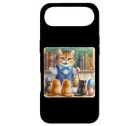 Un Professeur de Chat Donne Une leçon aux Chatons sur l'histoire des œufs Coque pour iPhone Air