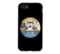 Un Professeur de Chat drôle pour la rentrée Scolaire Joyeux Premier Jour d'école Coque pour iPhone SE (2020) / 7/8