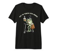 Un Professeur de Grenouille drôle va enseigner Un mème T-Shirt Haut de Gamme
