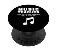 Un Professeur de Musique comme Un Professeur Ordinaire, Une Blague drôle et Cool PopSockets PopGrip Adhésif
