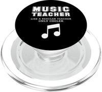 Un Professeur de Musique comme Un Professeur Ordinaire, Une Blague drôle et Cool PopSockets PopGrip pour MagSafe