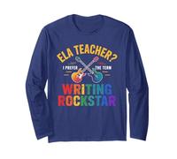 Un professeur de Rockin' ELA ÉCRIT ROCKSTAR Grammar Superpower Manche Longue