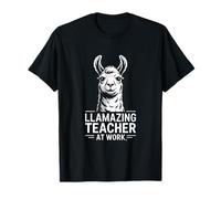 Un Professeur Incroyable au Travail, Jeu de Mots Amusant en Classe de Lama T-Shirt