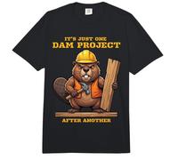 Un Projet de Barrage après Un Autre drôle de Constructeur de castors Comfort Colors Adult Heavyweight T-Shirt