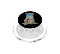 Un prospecteur aurifère yukonnais en Visite à Dawson PopSockets PopGrip pour MagSafe