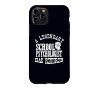 Un Psychologue Scolaire légendaire a Un éducateur à la Retraite Graphique Coque pour iPhone 11 Pro