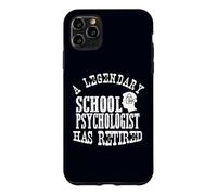 Un Psychologue Scolaire légendaire a Un éducateur à la Retraite Graphique Coque pour iPhone 11 Pro Max