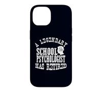 Un Psychologue Scolaire légendaire a Un éducateur à la Retraite Graphique Coque pour iPhone 14