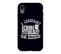 Un Psychologue Scolaire légendaire a Un éducateur à la Retraite Graphique Coque pour iPhone XR