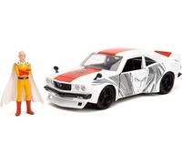 Un Punch Homme 1:24 1974 Mazda RX-3 Moulé Voiture & 2.75 " Saitama Figure,Jouets