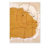 Un qui comprend Poster de Paul Klee 13 x 18 cm Beige Tableaux Décoration murale