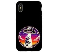 Un raton laveur a enlevé un vaisseau spatial extraterrestre Enlèvement de Coque pour iPhone X/XS