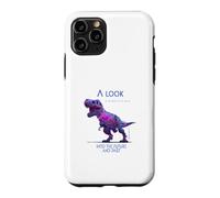 Un Regard au Futur Cyber T-Rex SciFi Dinosaure Coque pour iPhone 11 Pro