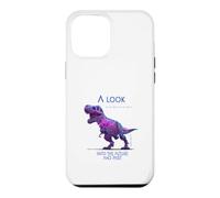 Un Regard au Futur Cyber T-Rex SciFi Dinosaure Coque pour iPhone 12 Pro Max