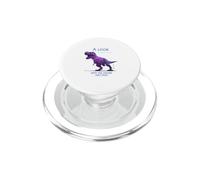 Un Regard au Futur Cyber T-Rex SciFi Dinosaure PopSockets PopGrip pour MagSafe