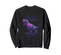 Un Regard au Futur Cyber T-Rex SciFi Dinosaure Sweatshirt