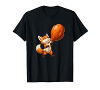 Un Renard affamé avec Un Pilon de Poulet géant, Dessin animé T-Shirt